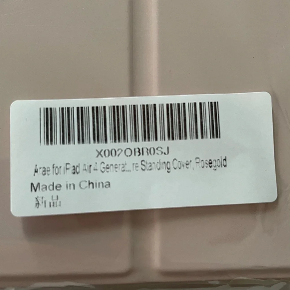 NEW iPad Air 4th Generation RosegoldCase